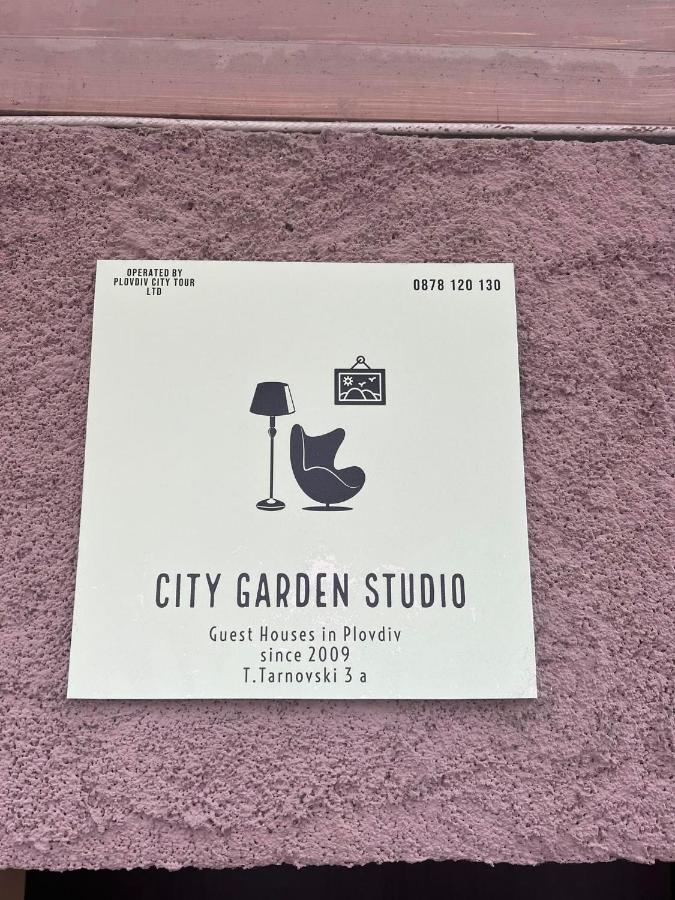 City Garden Studio Plovdiv Eksteriør billede
